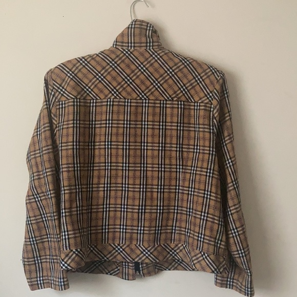 M. H. M. Melissa Harper Women’s Plaid Blazer - Picture 3 of 7